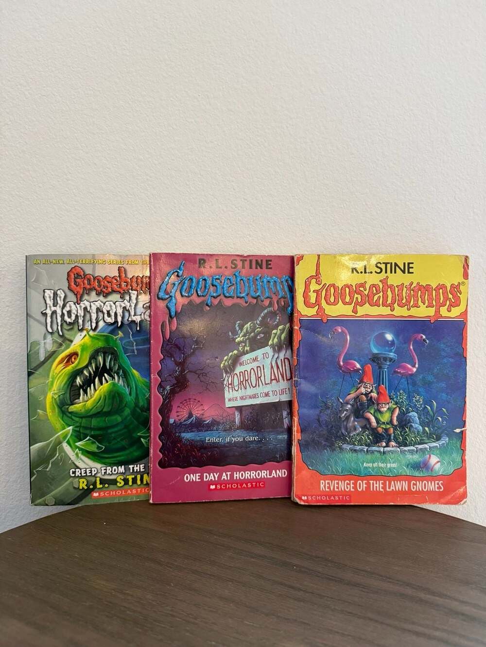 Scholastic Goosebumps Books Lot of 3 R.L. Stine Paperback